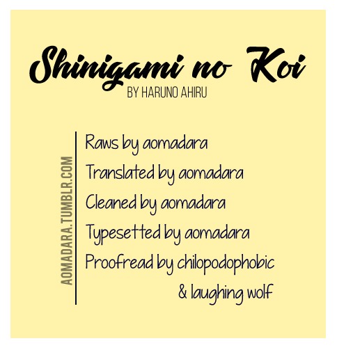 Shinigami no Koi Chapter 1 page 1 - Chapter 1