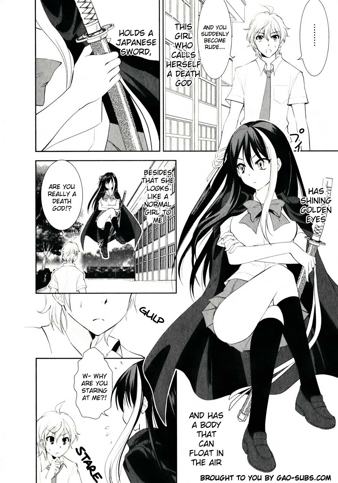 Shinigami no Kyou Chapter 1 page 10 - Chapter 1 : Capitulo 01