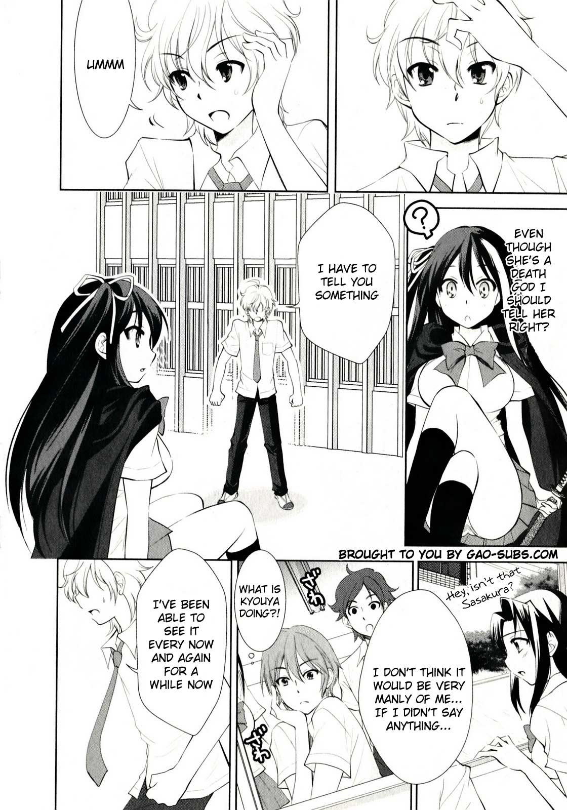 Shinigami no Kyou Chapter 1 page 14 - Chapter 1 : Capitulo 01