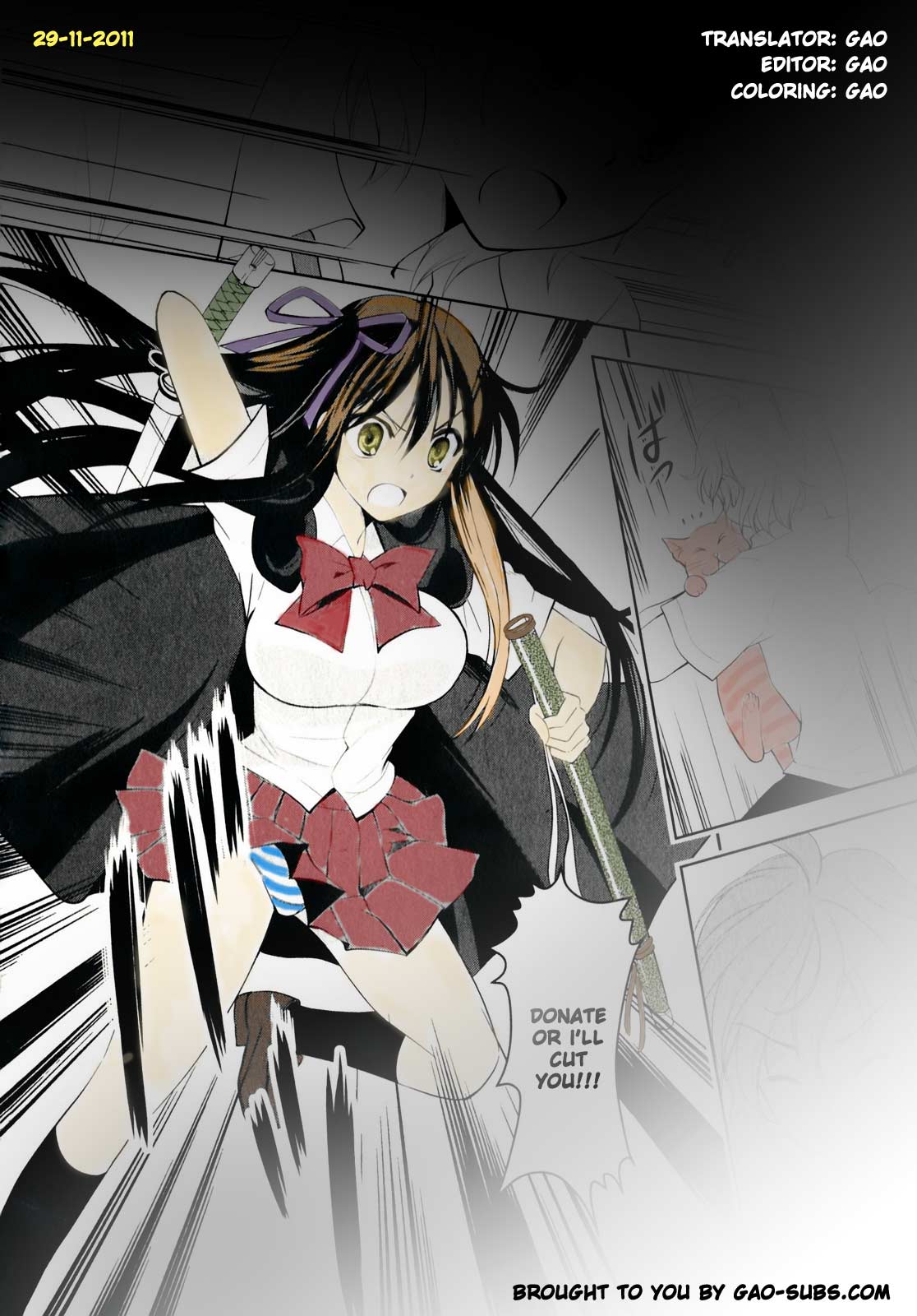 Shinigami no Kyou Chapter 1 page 25 - Chapter 1 : Capitulo 01