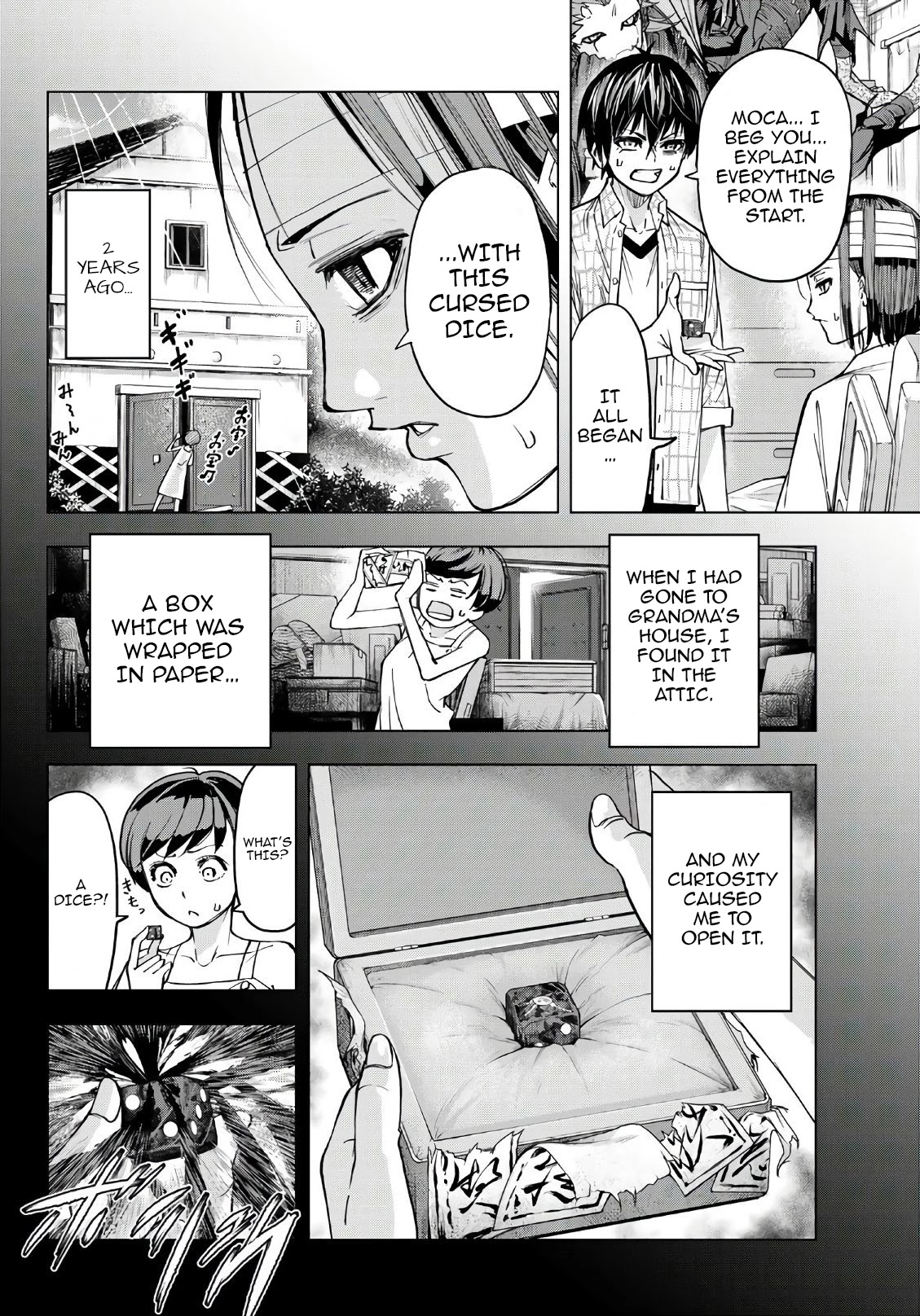 Shinigami Saikoro Game Chapter 2 page 8 - Chapter 2