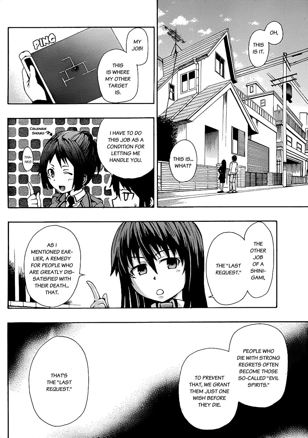 Shinigami-sama ni Saigo no Onegai o Chapter 1 page 11 - Chapter 1