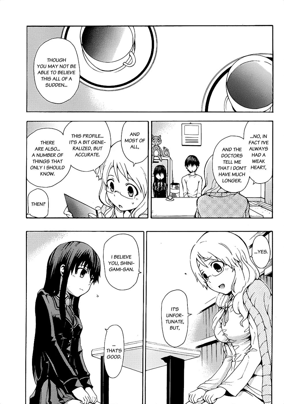 Shinigami-sama ni Saigo no Onegai o Chapter 1 page 14 - Chapter 1