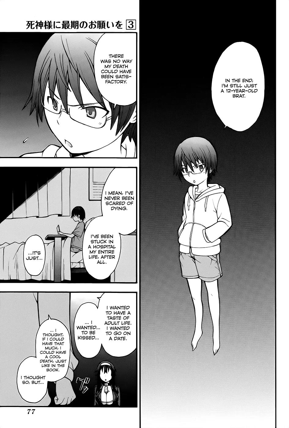 Shinigami-sama ni Saigo no Onegai o Chapter 11 page 28 - Chapter 11