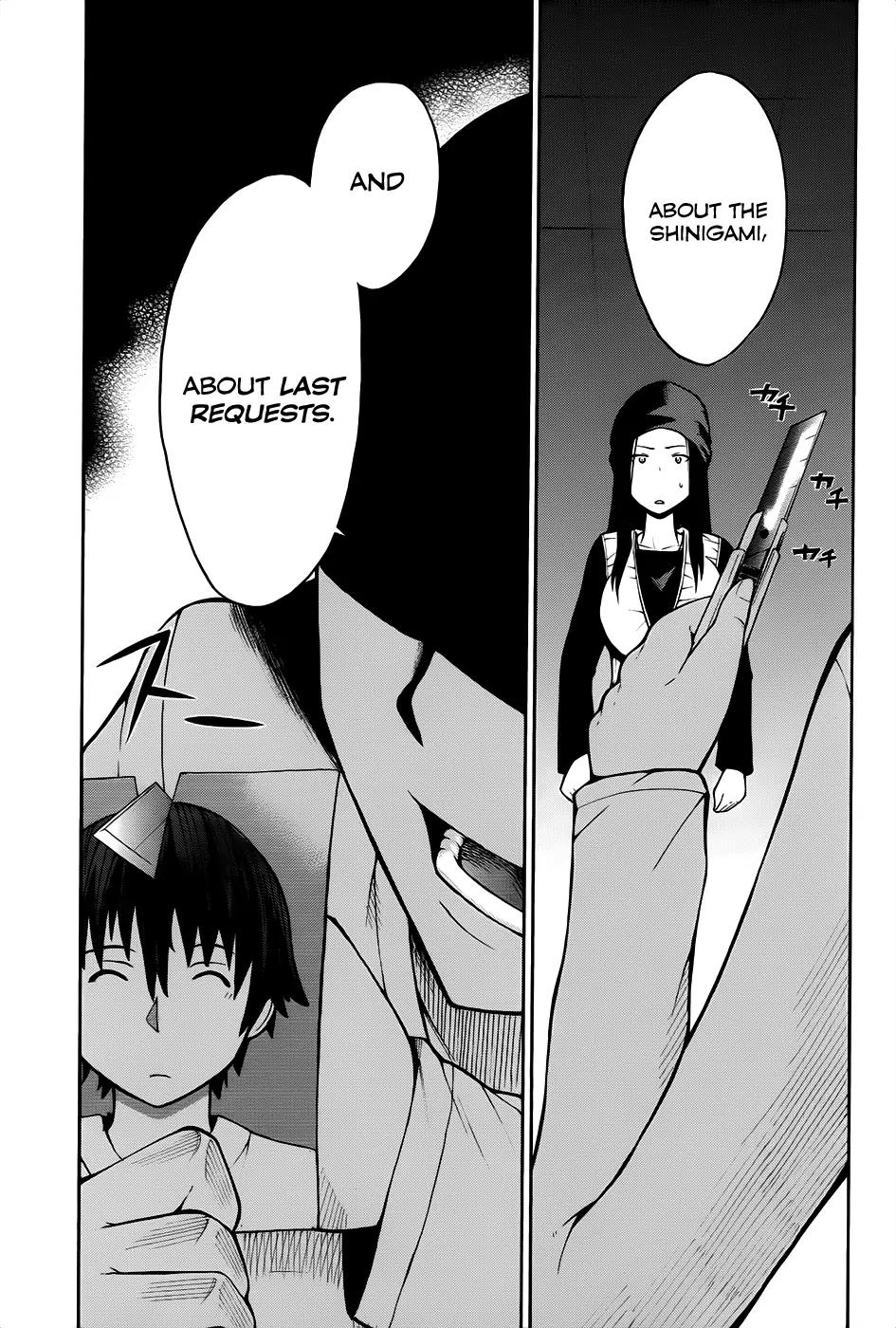 Shinigami-sama ni Saigo no Onegai o Chapter 11 page 34 - Chapter 11