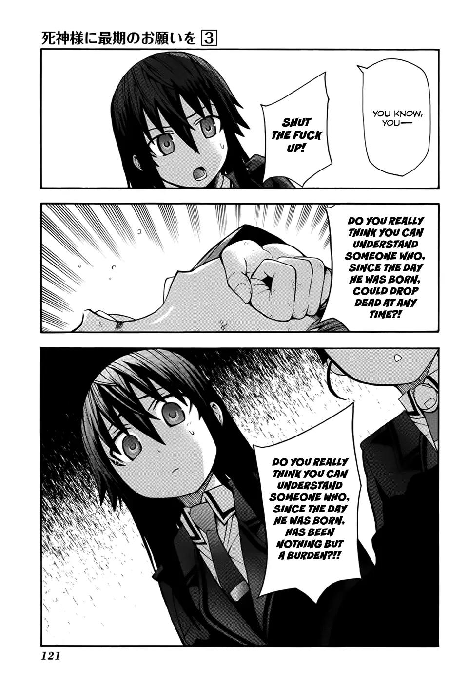Shinigami-sama ni Saigo no Onegai o Chapter 12 page 37 - Chapter 12