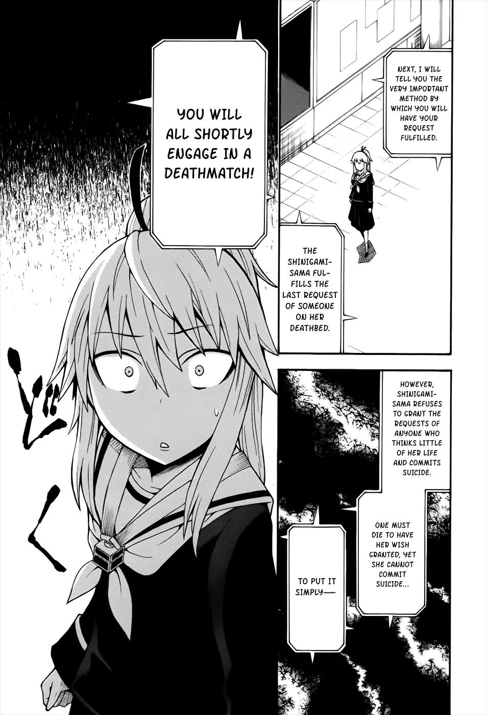 Shinigami-sama ni Saigo no Onegai o Chapter 13 page 19 - Chapter 13