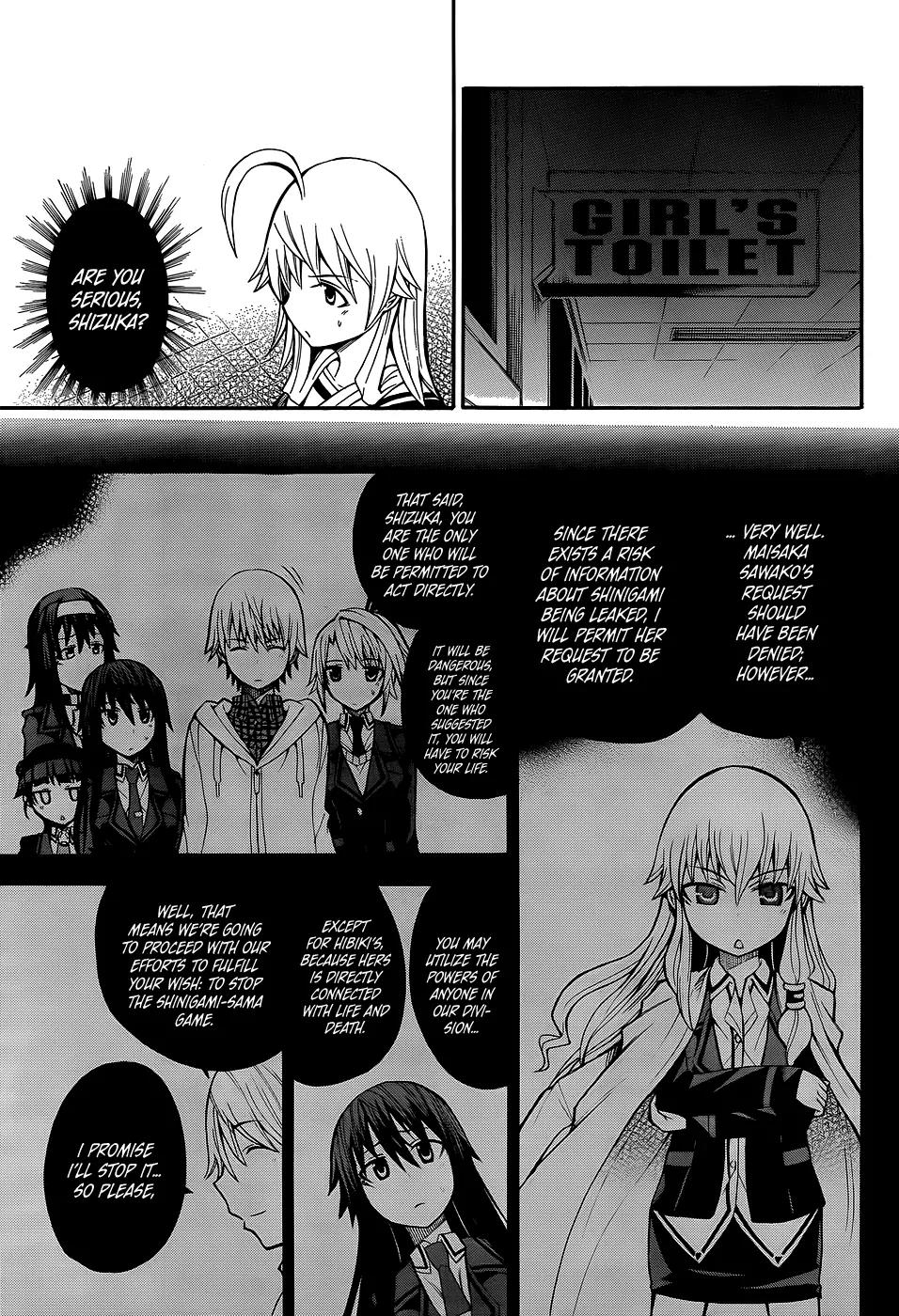 Shinigami-sama ni Saigo no Onegai o Chapter 15 page 18 - Chapter 15