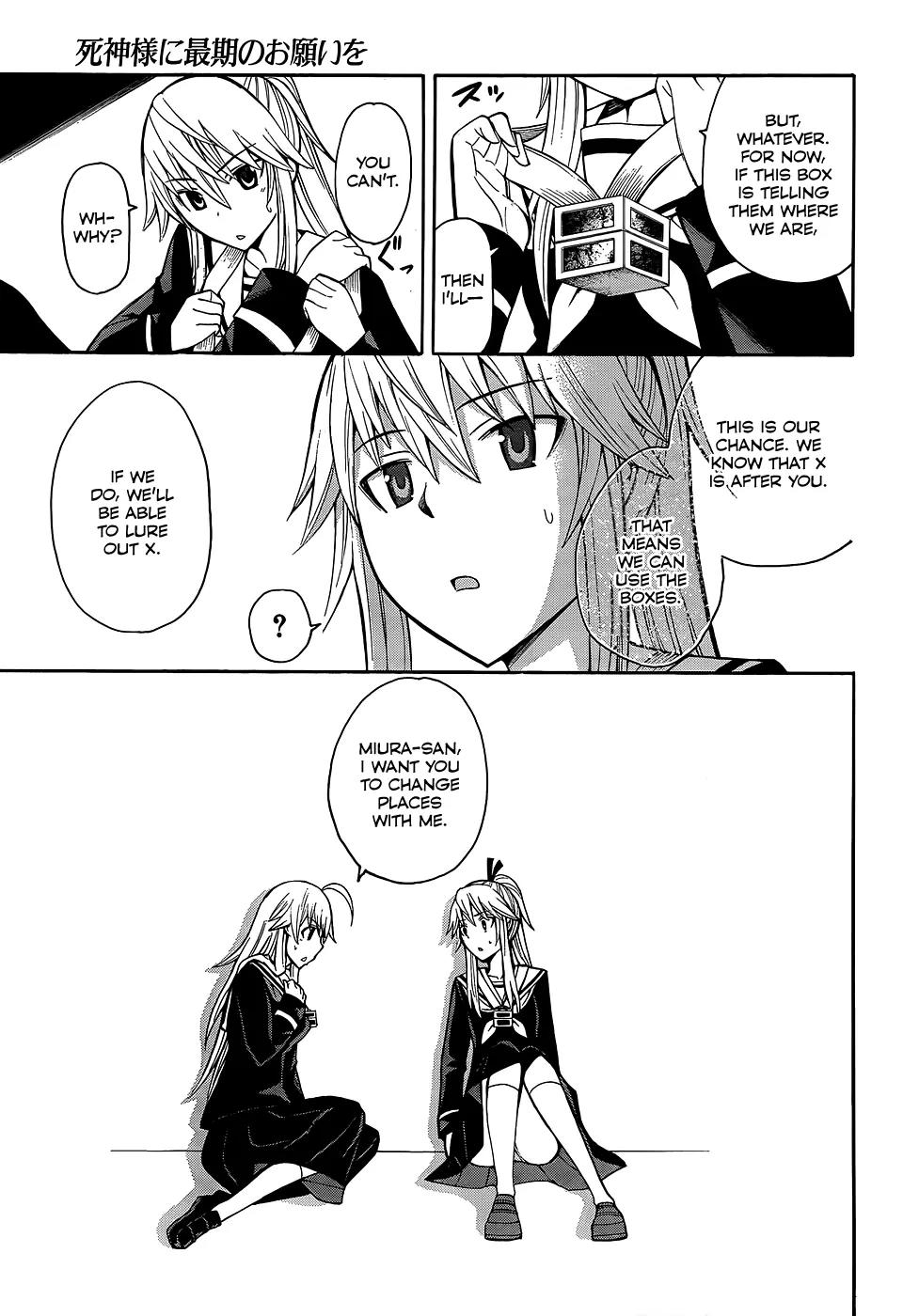 Shinigami-sama ni Saigo no Onegai o Chapter 15 page 28 - Chapter 15