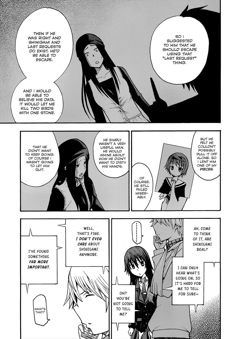 Shinigami-sama ni Saigo no Onegai o Chapter 16 page 53 - Chapter 16