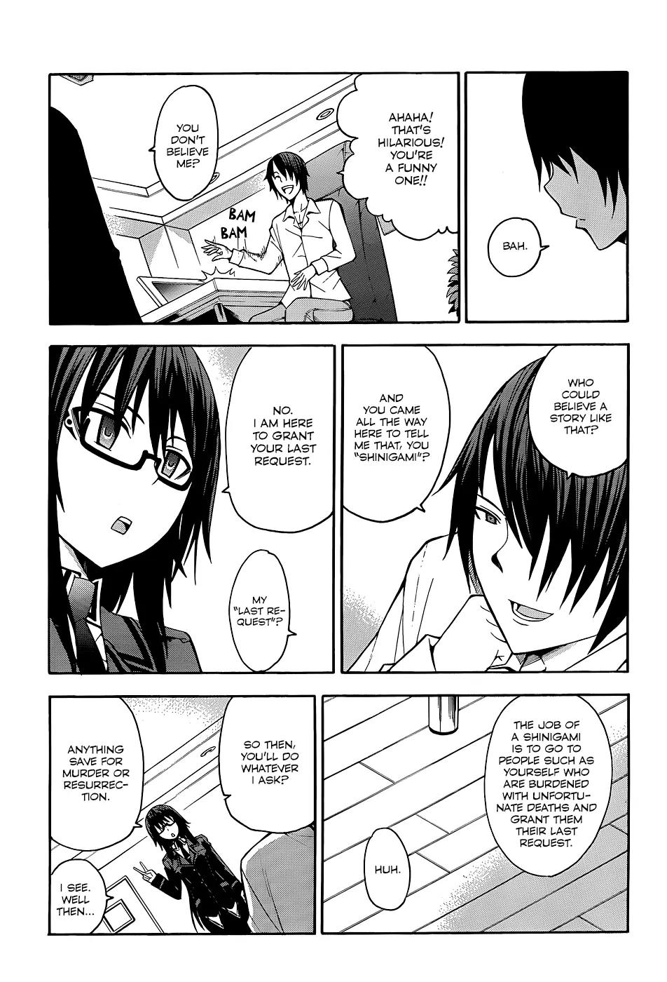 Shinigami-sama ni Saigo no Onegai o Chapter 17 page 11 - Chapter 17