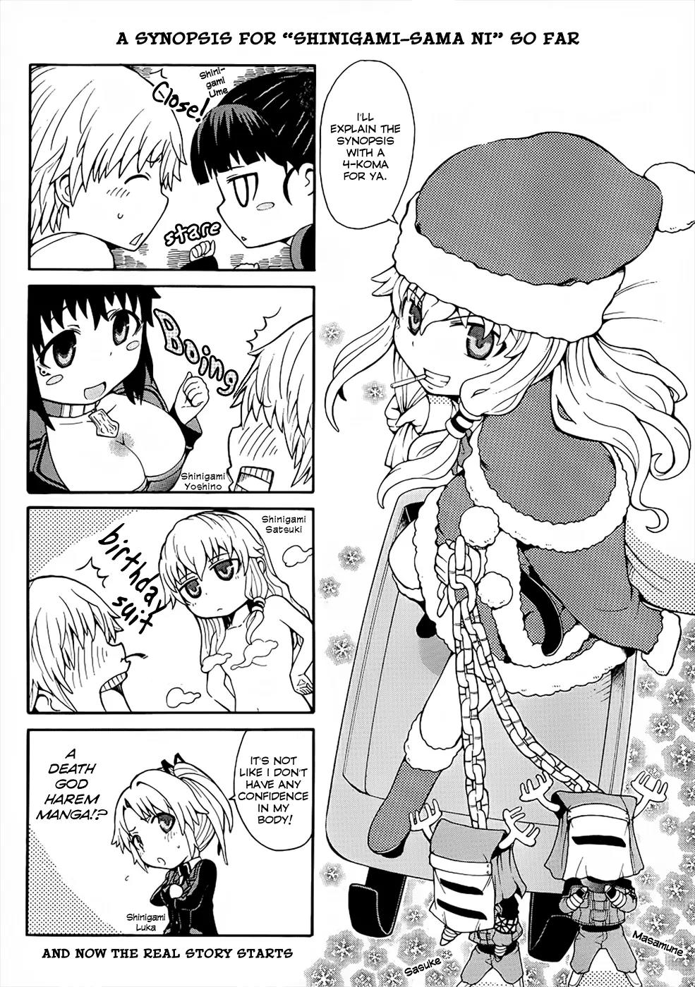 Shinigami-sama ni Saigo no Onegai o Chapter 3 page 2 - Chapter 3