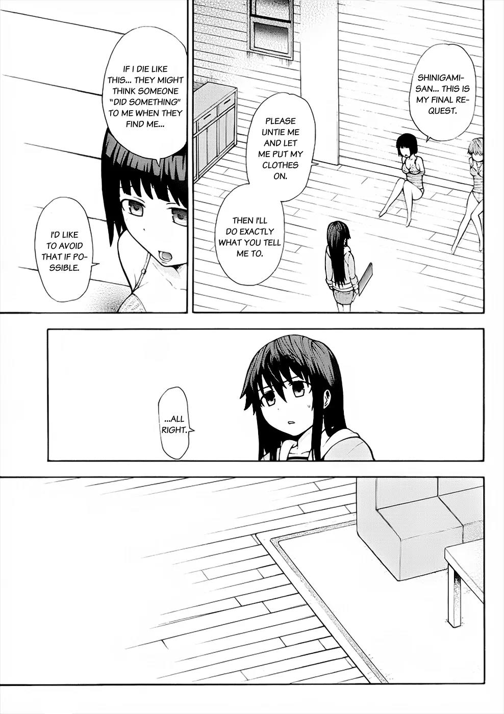 Shinigami-sama ni Saigo no Onegai o Chapter 4 page 37 - Chapter 4