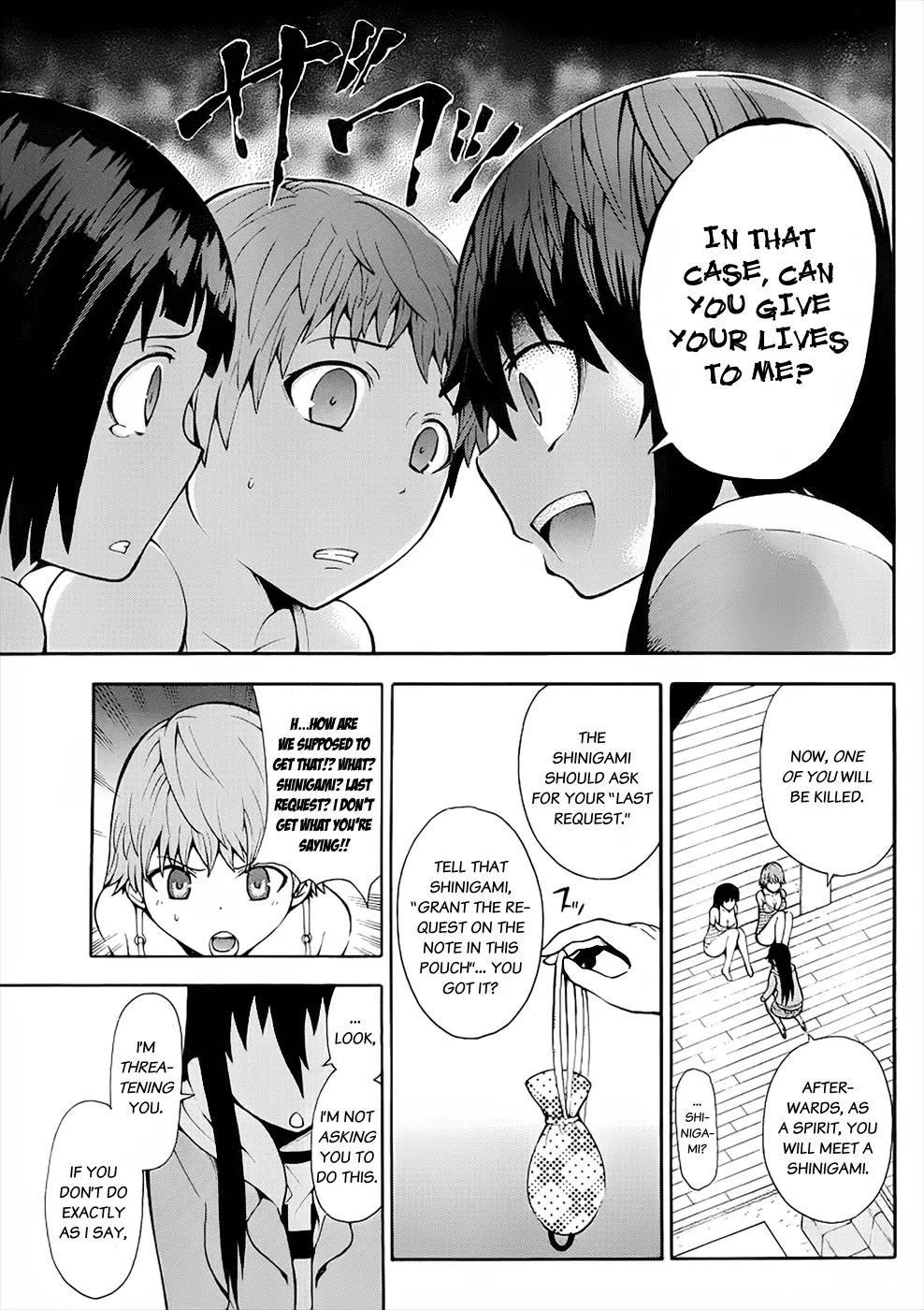 Shinigami-sama ni Saigo no Onegai o Chapter 4 page 9 - Chapter 4