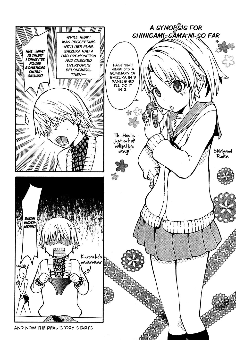 Shinigami-sama ni Saigo no Onegai o Chapter 5 page 1 - Chapter 5