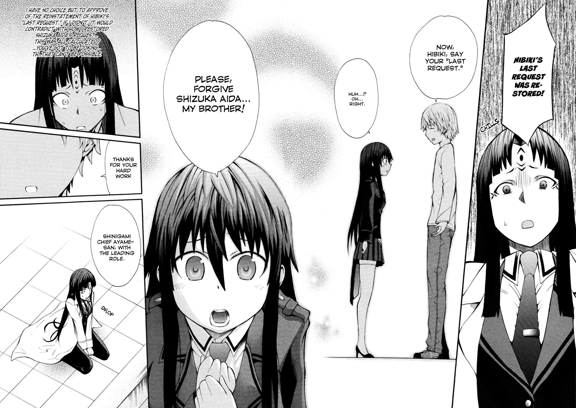 Shinigami-sama ni Saigo no Onegai o Chapter 5 page 40 - Chapter 5