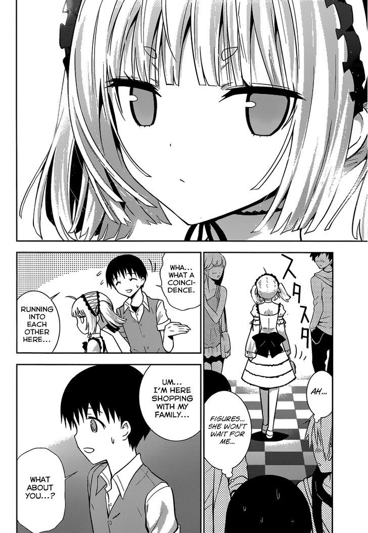 Shinigami-sama to 4-nin no Kanojo Chapter 10 page 13 - Chapter 10 : Popularity 10. "To Be Forgiven When He Touches Her"