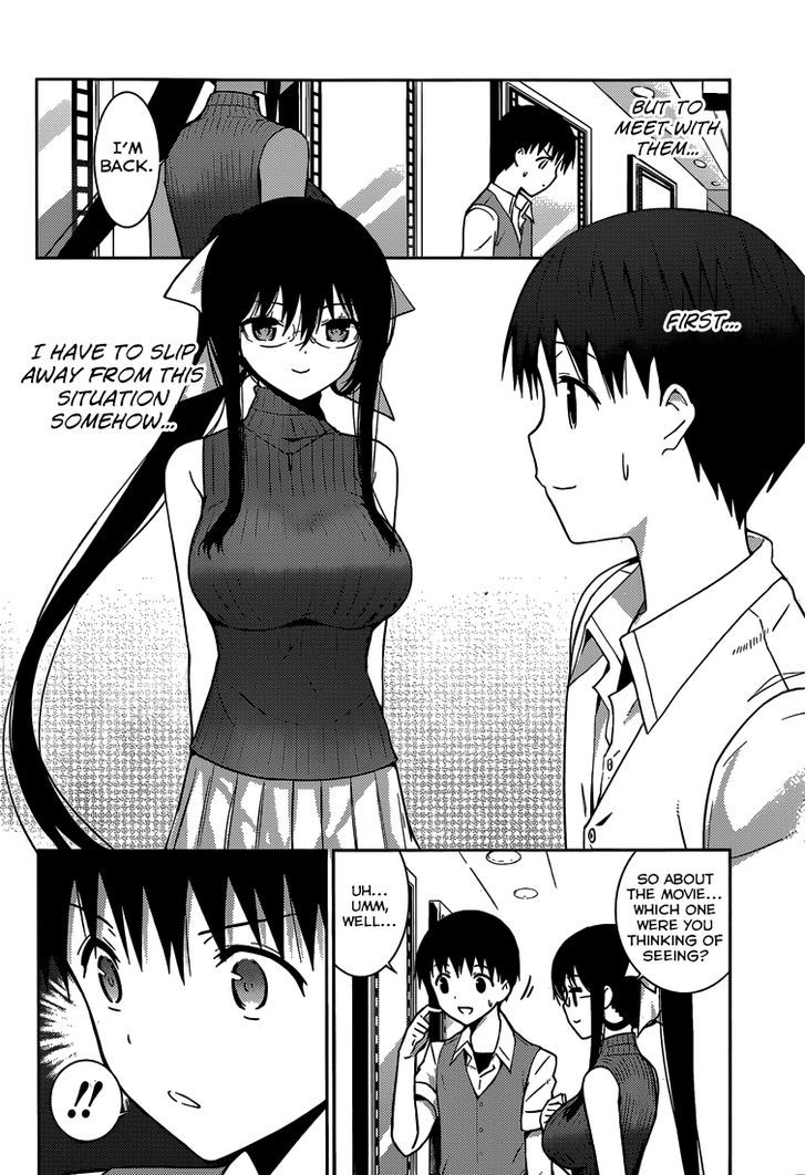Shinigami-sama to 4-nin no Kanojo Chapter 10 page 3 - Chapter 10 : Popularity 10. "To Be Forgiven When He Touches Her"
