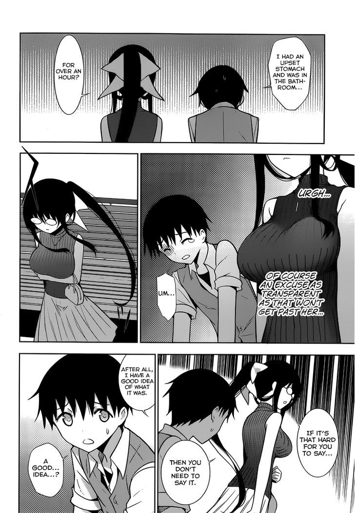 Shinigami-sama to 4-nin no Kanojo Chapter 11 page 23 - Chapter 11 : Popularity 11. "Being Sandwiched Between Thighs Is Normal"