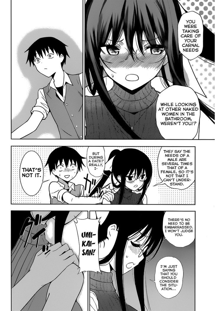 Shinigami-sama to 4-nin no Kanojo Chapter 11 page 25 - Chapter 11 : Popularity 11. "Being Sandwiched Between Thighs Is Normal"