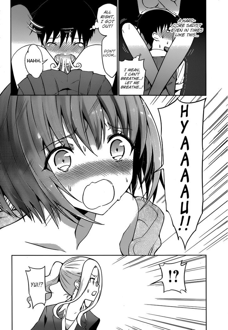 Shinigami-sama to 4-nin no Kanojo Chapter 11 page 5 - Chapter 11 : Popularity 11. "Being Sandwiched Between Thighs Is Normal"