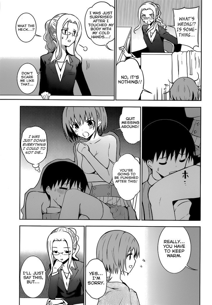 Shinigami-sama to 4-nin no Kanojo Chapter 11 page 6 - Chapter 11 : Popularity 11. "Being Sandwiched Between Thighs Is Normal"