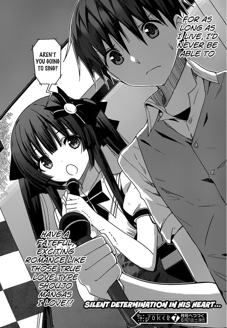 Shinigami-sama to 4-nin no Kanojo Chapter 12 page 32 - Chapter 12 : Popularity 12. "Doing Karaoke By Yourself Is Pointless"