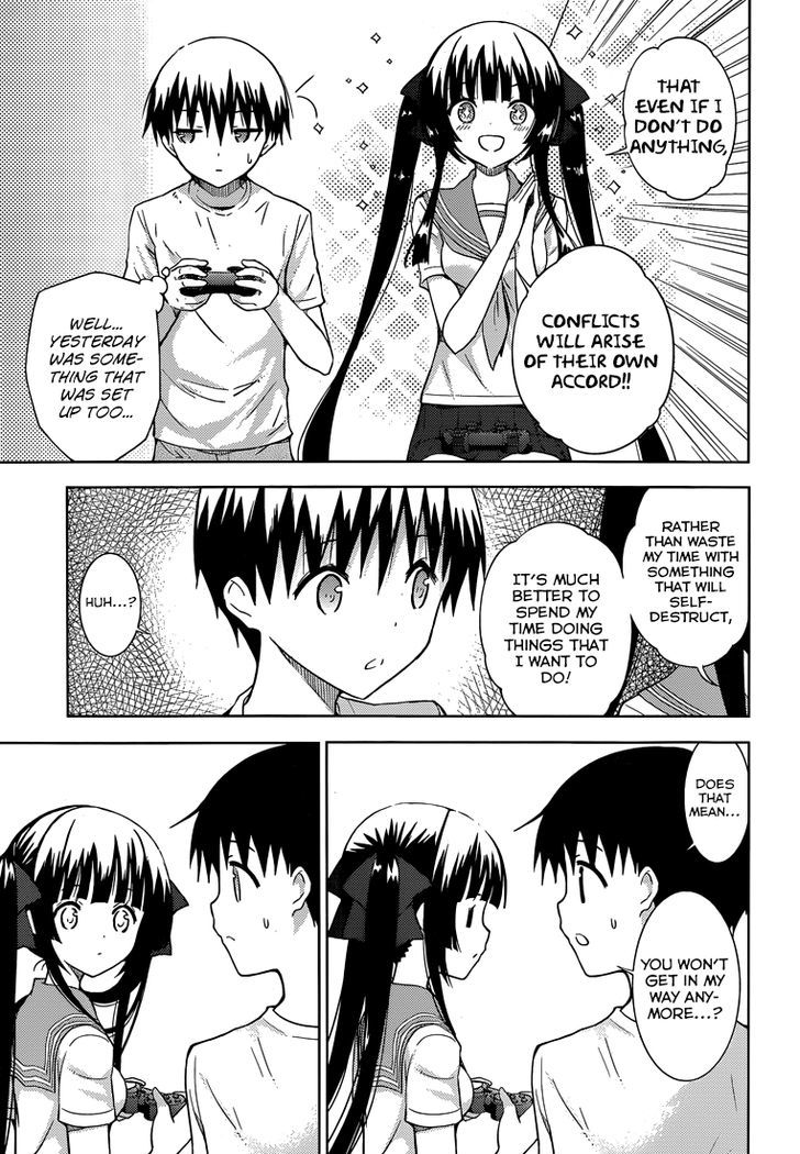 Shinigami-sama to 4-nin no Kanojo Chapter 13 page 5 - Chapter 13 : Popularity 13. â€œA Mounted Wake-Up Call Wonâ€™t Do Anything To Meâ€