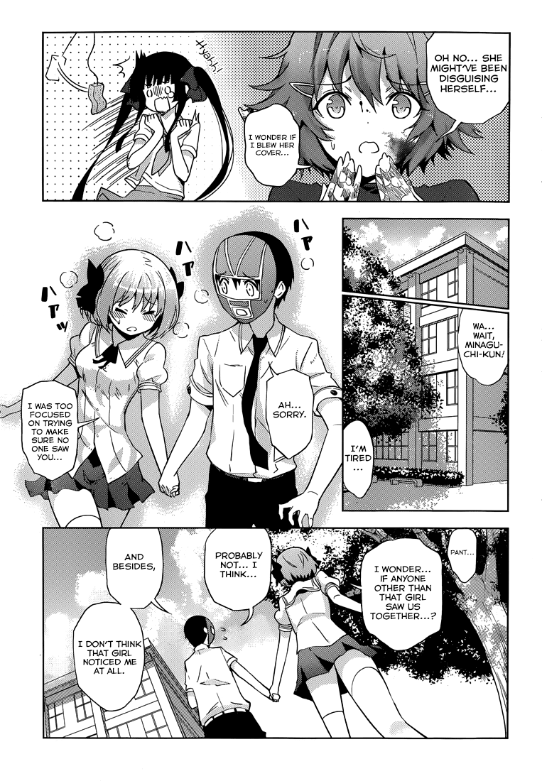 Shinigami-sama to 4-nin no Kanojo Chapter 15 page 5 - Chapter 15 : Popularity 15. "I Can Keep My Cool Even When We're Holding Hand...