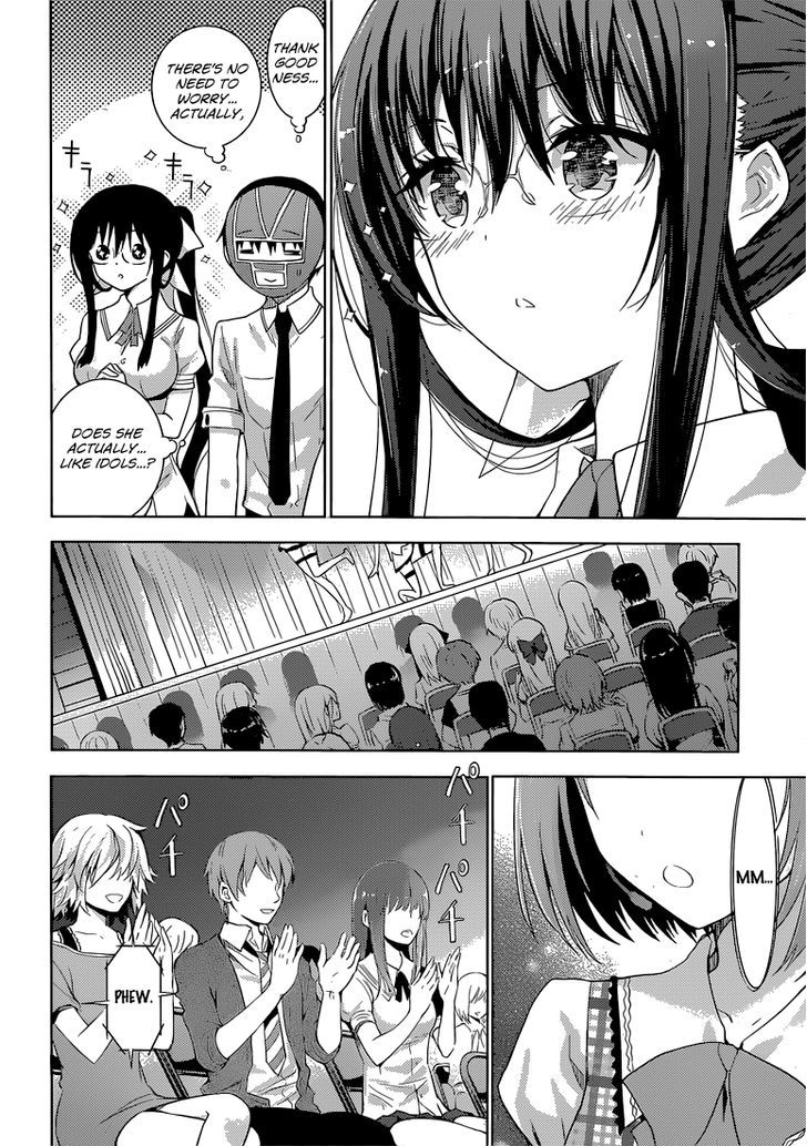 Shinigami-sama to 4-nin no Kanojo Chapter 16 page 10 - Chapter 16 : Popularity 16. “Even I'd Blush When It Comes To Kissing.”