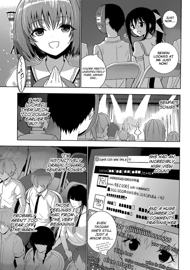 Shinigami-sama to 4-nin no Kanojo Chapter 16 page 13 - Chapter 16 : Popularity 16. “Even I'd Blush When It Comes To Kissing.”