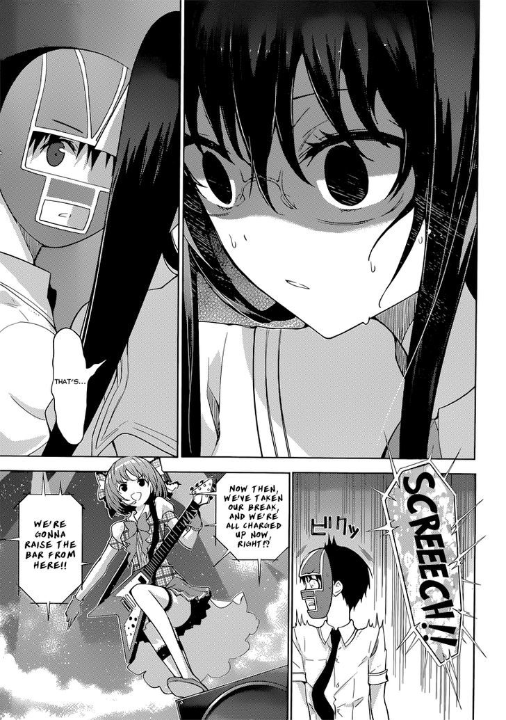 Shinigami-sama to 4-nin no Kanojo Chapter 16 page 17 - Chapter 16 : Popularity 16. “Even I'd Blush When It Comes To Kissing.”