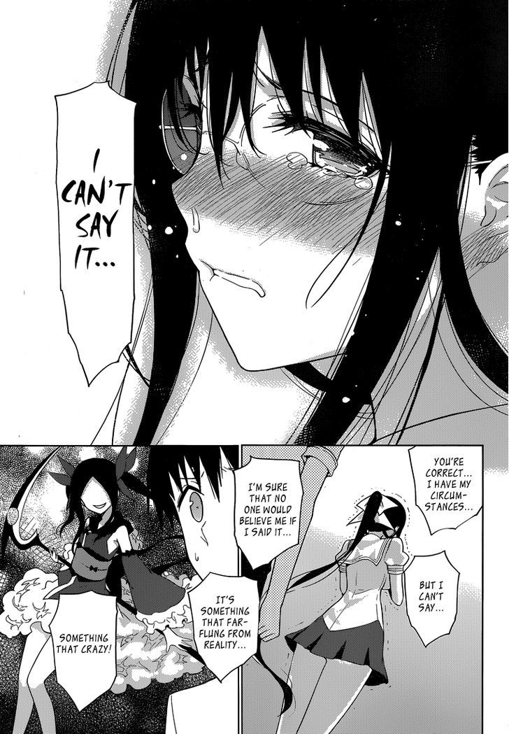Shinigami-sama to 4-nin no Kanojo Chapter 16 page 21 - Chapter 16 : Popularity 16. “Even I'd Blush When It Comes To Kissing.”