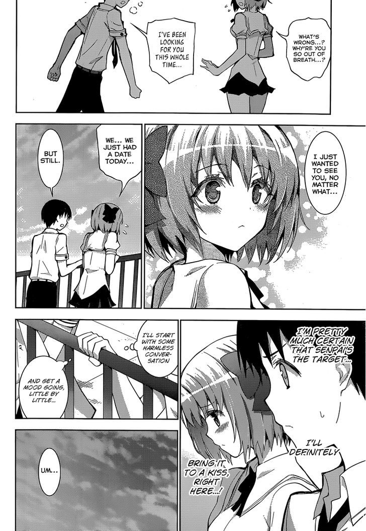 Shinigami-sama to 4-nin no Kanojo Chapter 17 page 4 - Chapter 17 : Popularity 17. “Even I'd Blush When It Comes To Kissing.”