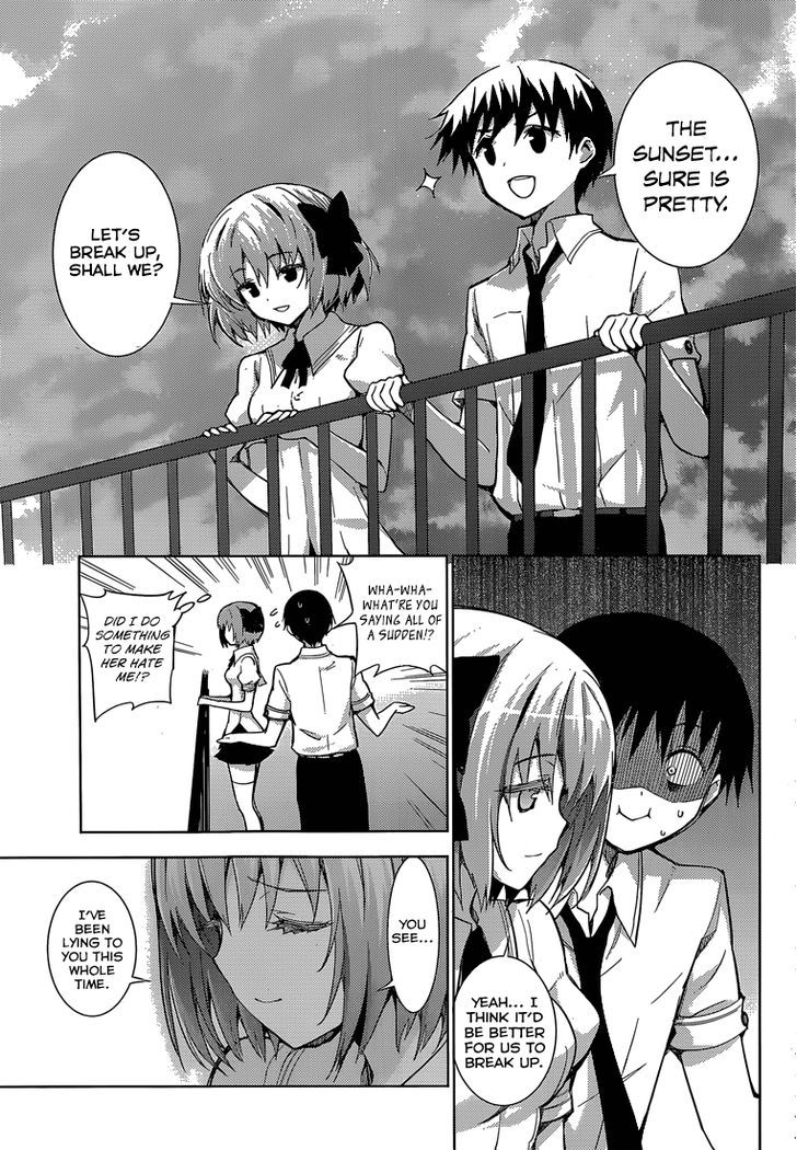 Shinigami-sama to 4-nin no Kanojo Chapter 17 page 5 - Chapter 17 : Popularity 17. “Even I'd Blush When It Comes To Kissing.”