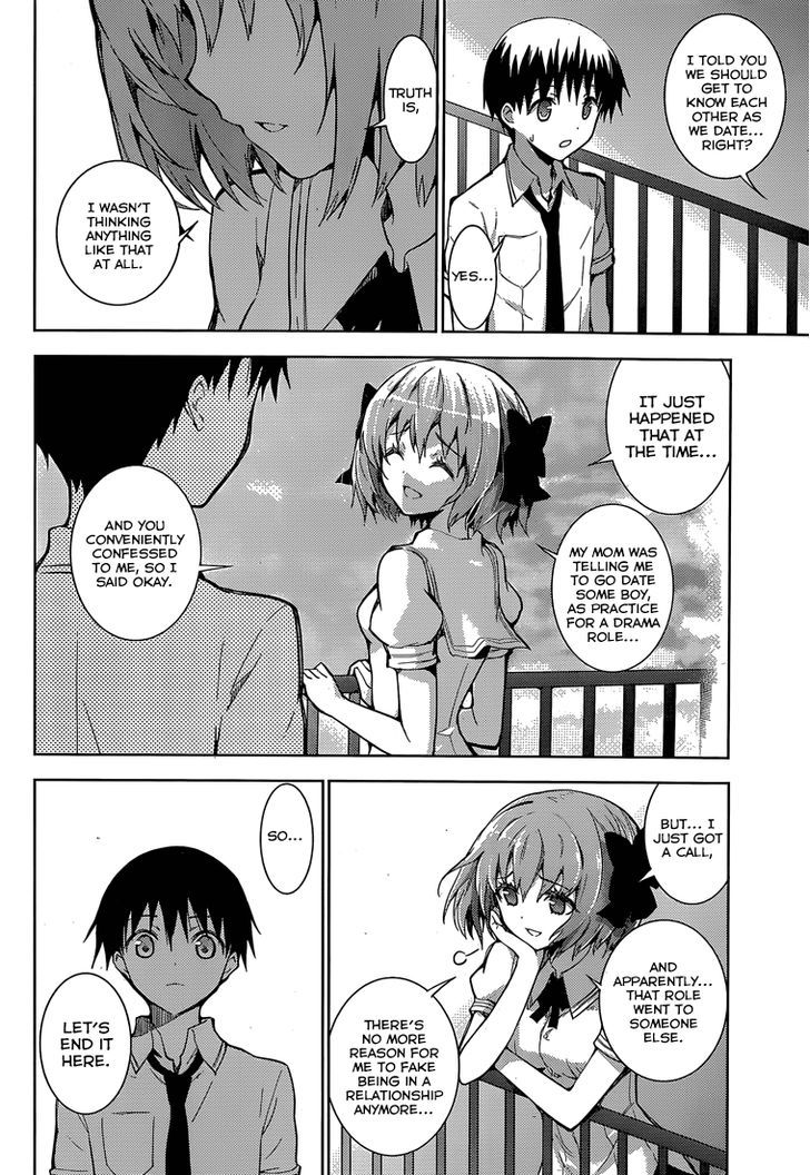 Shinigami-sama to 4-nin no Kanojo Chapter 17 page 6 - Chapter 17 : Popularity 17. “Even I'd Blush When It Comes To Kissing.”