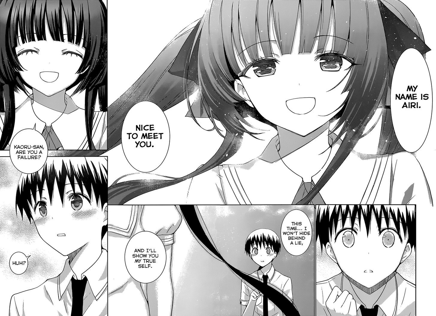Shinigami-sama to 4-nin no Kanojo Chapter 19 page 18 - Chapter 19 : Popularity 19. "Even If I'm a Failure, I will Never Give up: Part 2"(End)