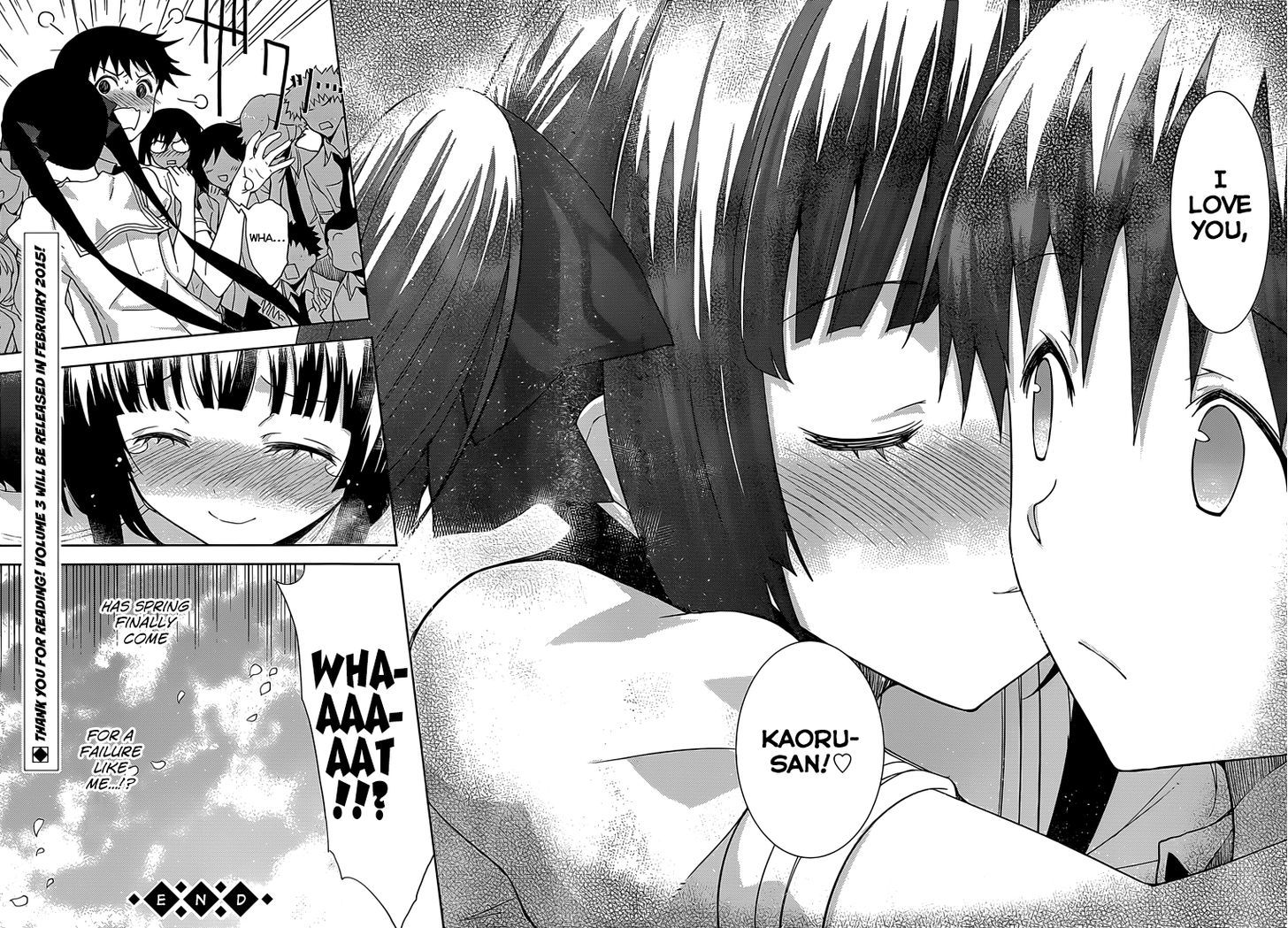 Shinigami-sama to 4-nin no Kanojo Chapter 19 page 21 - Chapter 19 : Popularity 19. "Even If I'm a Failure, I will Never Give up: Part 2"(End)