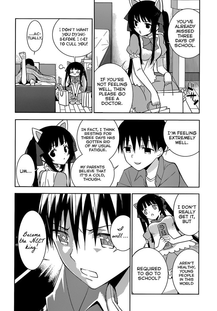 Shinigami-sama to 4-nin no Kanojo Chapter 2 page 11 - Chapter 2 : Popularity 2. "I Have Four Girlfriends Now."