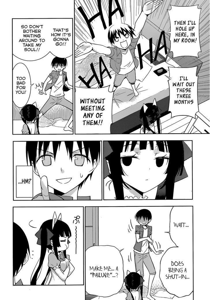 Shinigami-sama to 4-nin no Kanojo Chapter 2 page 13 - Chapter 2 : Popularity 2. "I Have Four Girlfriends Now."