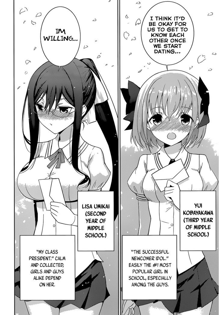 Shinigami-sama to 4-nin no Kanojo Chapter 2 page 3 - Chapter 2 : Popularity 2. "I Have Four Girlfriends Now."