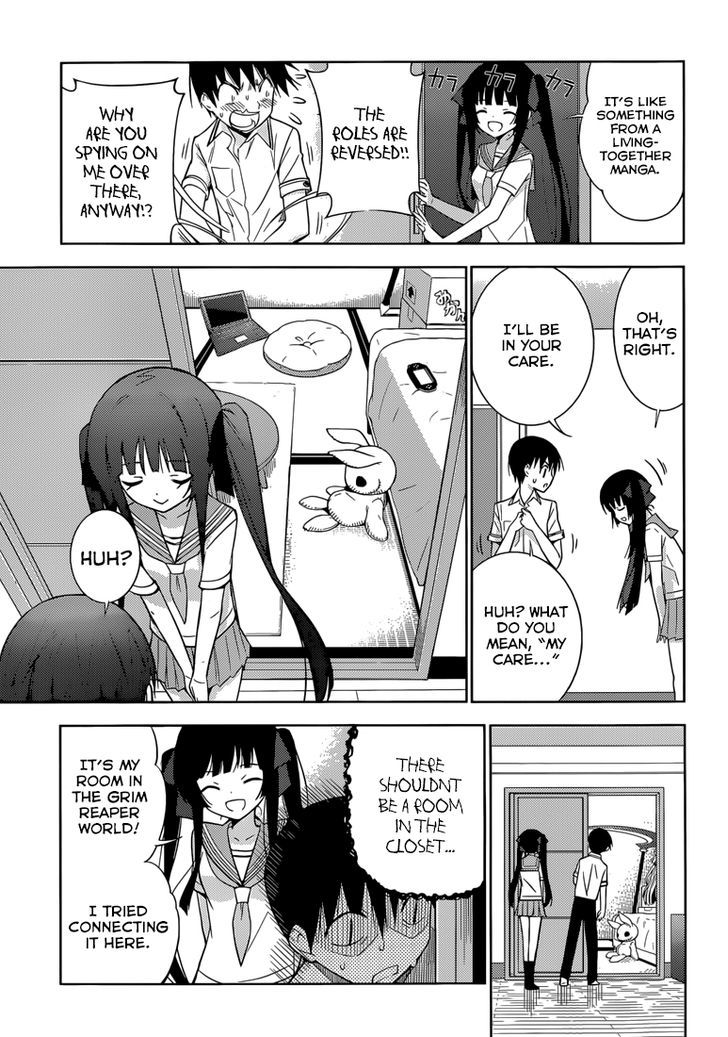 Shinigami-sama to 4-nin no Kanojo Chapter 2 page 8 - Chapter 2 : Popularity 2. "I Have Four Girlfriends Now."