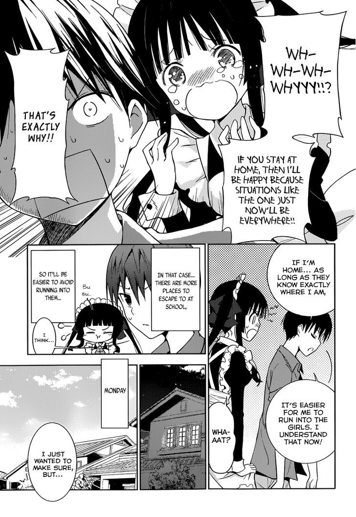 Shinigami-sama to 4-nin no Kanojo Chapter 4 page 12 - Chapter 4 : Popularity 4. "She Makes the First Move."
