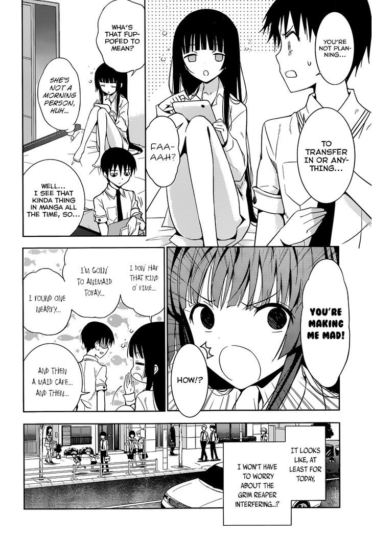 Shinigami-sama to 4-nin no Kanojo Chapter 4 page 13 - Chapter 4 : Popularity 4. "She Makes the First Move."