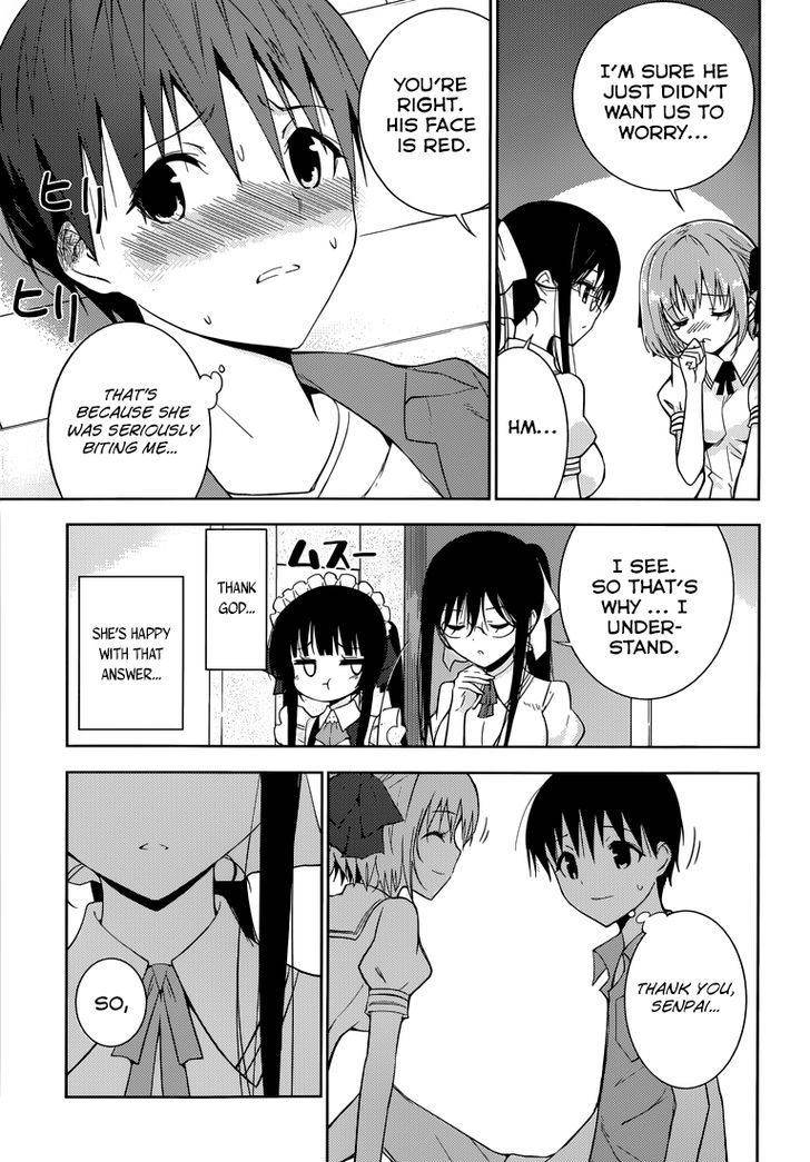 Shinigami-sama to 4-nin no Kanojo Chapter 4 page 6 - Chapter 4 : Popularity 4. "She Makes the First Move."