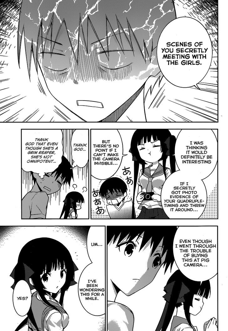Shinigami-sama to 4-nin no Kanojo Chapter 6 page 33 - Chapter 6 : Popularity 6. "All Sorts of Skinship"