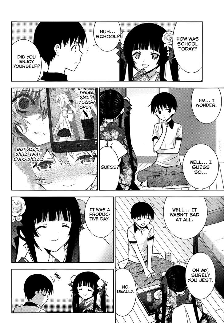 Shinigami-sama to 4-nin no Kanojo Chapter 8 page 17 - Chapter 8 : Popularity 8. "Mail From Girls Is Really Something"