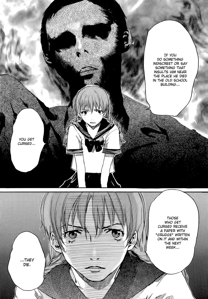 Shinigami Tantei to Yuurei Gakuen Chapter 1 page 14 - Chapter 1 : The Ghost of the Old School Building