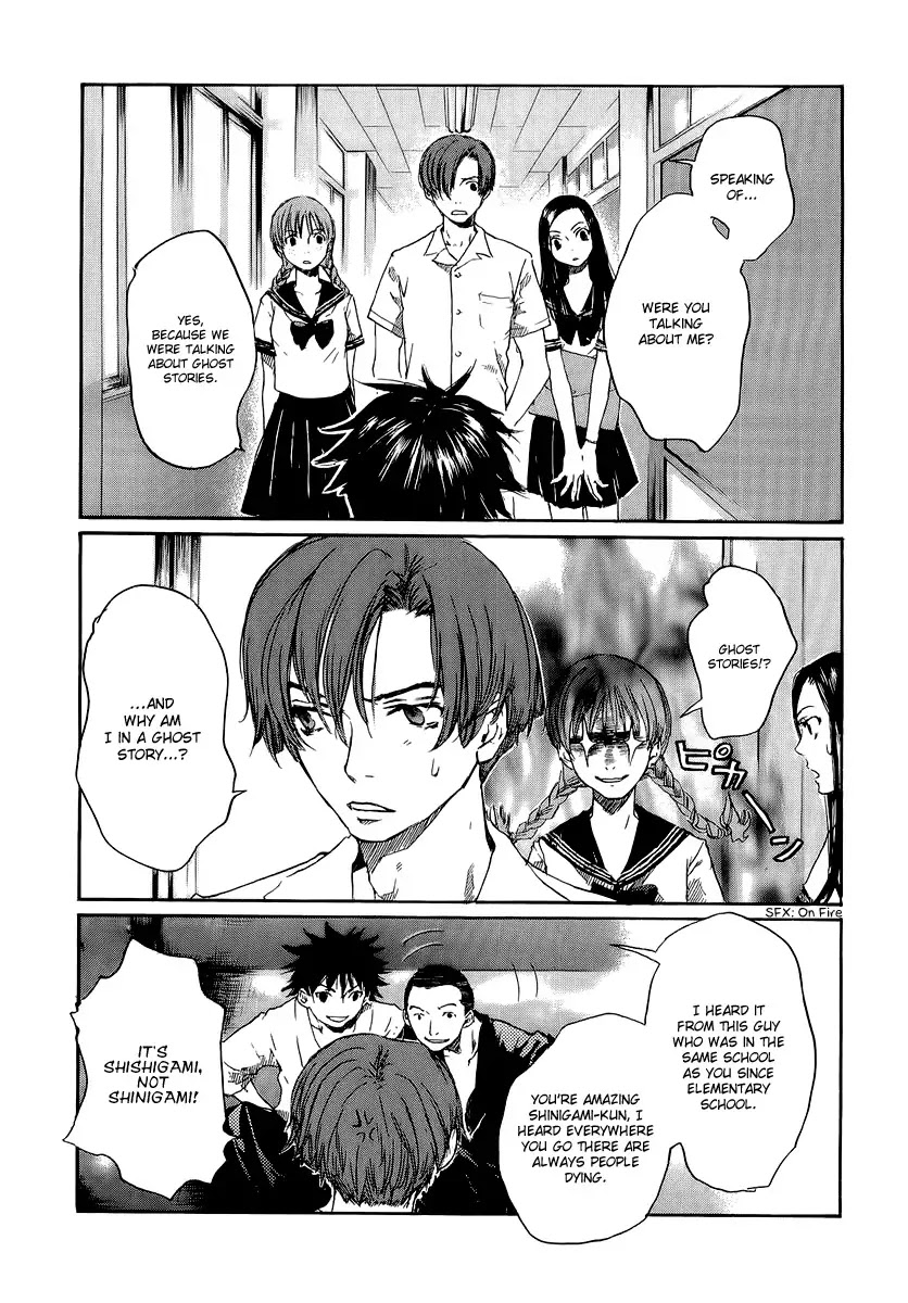 Shinigami Tantei to Yuurei Gakuen Chapter 1 page 19 - Chapter 1 : The Ghost of the Old School Building