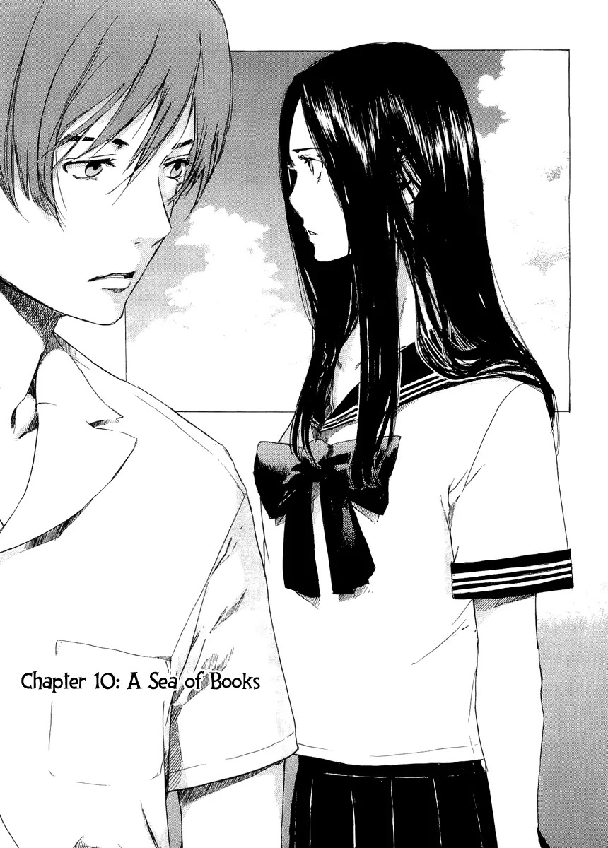 Shinigami Tantei to Yuurei Gakuen Chapter 10 page 1 - Chapter 10: A Sea of Books